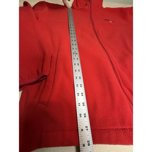 Coors Light Beer Dunbrooke Mens Full Zip Polyester Jacket Sz L (fits like XL)Red - Picture 10 of 10